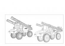 Pulverizadoras automotrices Berthoud Boxer II 2500 R
