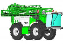 Pulverizadoras automotrices CHD Type 160-40