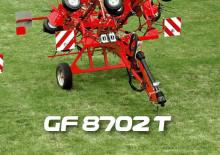 Rastrillos henificadores Kuhn GF 8702 T