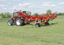 Rastrillos henificadores Kuhn GF 8712