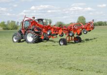 Rastrillos henificadores Kuhn GF 8712 T