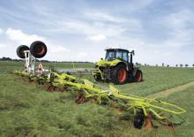 Rastrillos henificadores Claas Volto 45