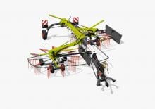Rastrillos rotativos Claas Liner 1600 Twin