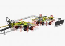 Rastrillos rotativos Claas Liner 800 Twin