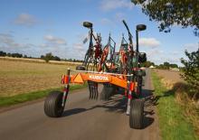 Rastrillos rotativos Kubota RA2580