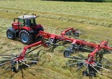 Rastrillos rotativos Massey Ferguson RK1404 TRC-Pro