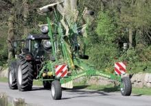 Rastrillos rotativos Krone Swadro 807