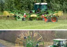 Rastrillos rotativos Krone Swadro TC 880