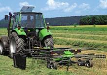 Rastrillos rotativos DEUTZ-FAHR SwM 3922