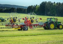 Rastrillos rotativos Pöttinger Top 1403 C