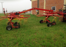 Rastrillos rotativos Ziegler Twin 605 ED