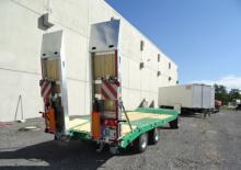 remolque lowbed Möslein T 3- 6 LW VB 1 t hydr