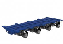 Remolque modular de servicio pesado Goldhofer THP/DC