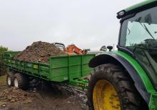 Remolques basculantes Hustler 12 ton