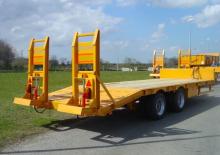 Remolques de plataforma baja Rolland Low loader 150