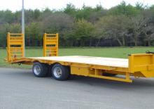 Remolques de plataforma baja Rolland PE 150