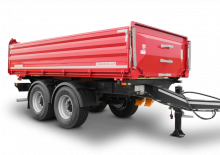 Remolques volquete Schwarzmüller Centre-axle 3-way tipper trailer - building site