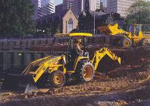 Retrocargadoras John Deere Construction 110
