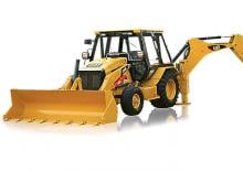 Retrocargadoras Caterpillar 424B