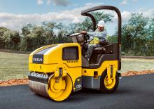 Rodillos compactadores mixtos Volvo CR24