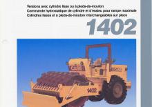 Rodillos vibrantes autopropulsados Case 1402D