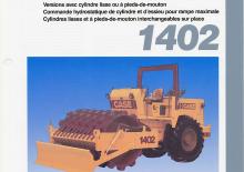 Rodillos vibrantes autopropulsados Case 1402PD