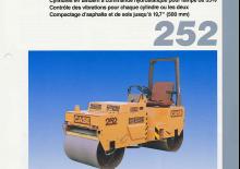Rodillos vibrantes tándem Case 252