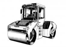 Rodillos vibrantes tándem Bomag BW 154 AD-4 AM