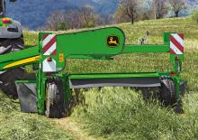Segadoras remolcables discos con acondirionadores John Deere 1355