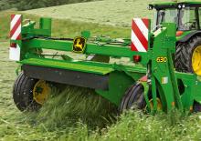 Segadoras remolcables discos con acondirionadores John Deere 635