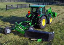 Segadoras remolcables discos con acondirionadores John Deere DC1000