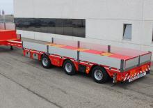 Semiremolque lowbed ROJO GP 2EG + 1EG