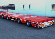 Semiremolque lowbed ROJO GPED 4