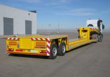 Semiremolque lowbed ROJO GRS 2