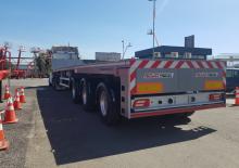 Semiremolque lowbed ROJO PED 3