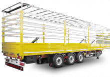 Semirremolque plataforma de lona Schwarzmüller 3-axle lightweight platform semitrailer - coil - inclined loader