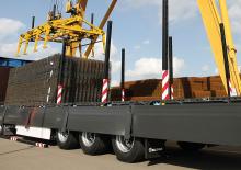 Semirremolque plataforma de lona Krone SDP 27 eLB3-BS
