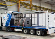 Semirremolque plataforma de lona Krone SDP 27 eLCC10-CS