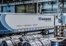 Semirremolque plataforma de lona Krone SDP 27 eLCQ4-CS