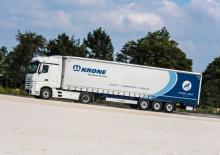 Semirremolque plataforma de lona Krone SDP 27 eLUBP-CS