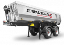 Semirremolques volquete Schwarzmüller 2-axle aluminium segment tipper semitrailer - wheelbase 1,810 mm