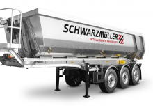 Semirremolques volquete Schwarzmüller 3-axle full aluminium segment tipper semitrailer