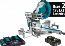 Sierras de inglete sin cable Makita XSL07PT