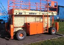 Plataformas de tijeras de ruedas JLG 500 RTS