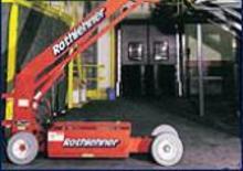 Plataformas de tijeras de ruedas Rothlehner RZ 810
