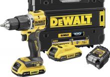 Taladro y destornillador sin cable DEWALT DCD100YD2T-QW