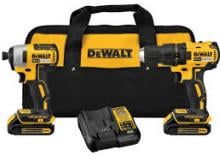 Taladro y destornillador sin cable DEWALT DCK277D2