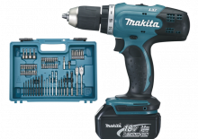 Taladro y destornillador sin cable Makita DDF453SFX1