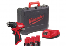 Taladro y destornillador sin cable Milwaukee M12 BLDDRC-203C
