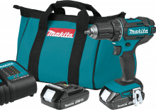 Taladro y destornillador sin cable Makita XFD10SY
